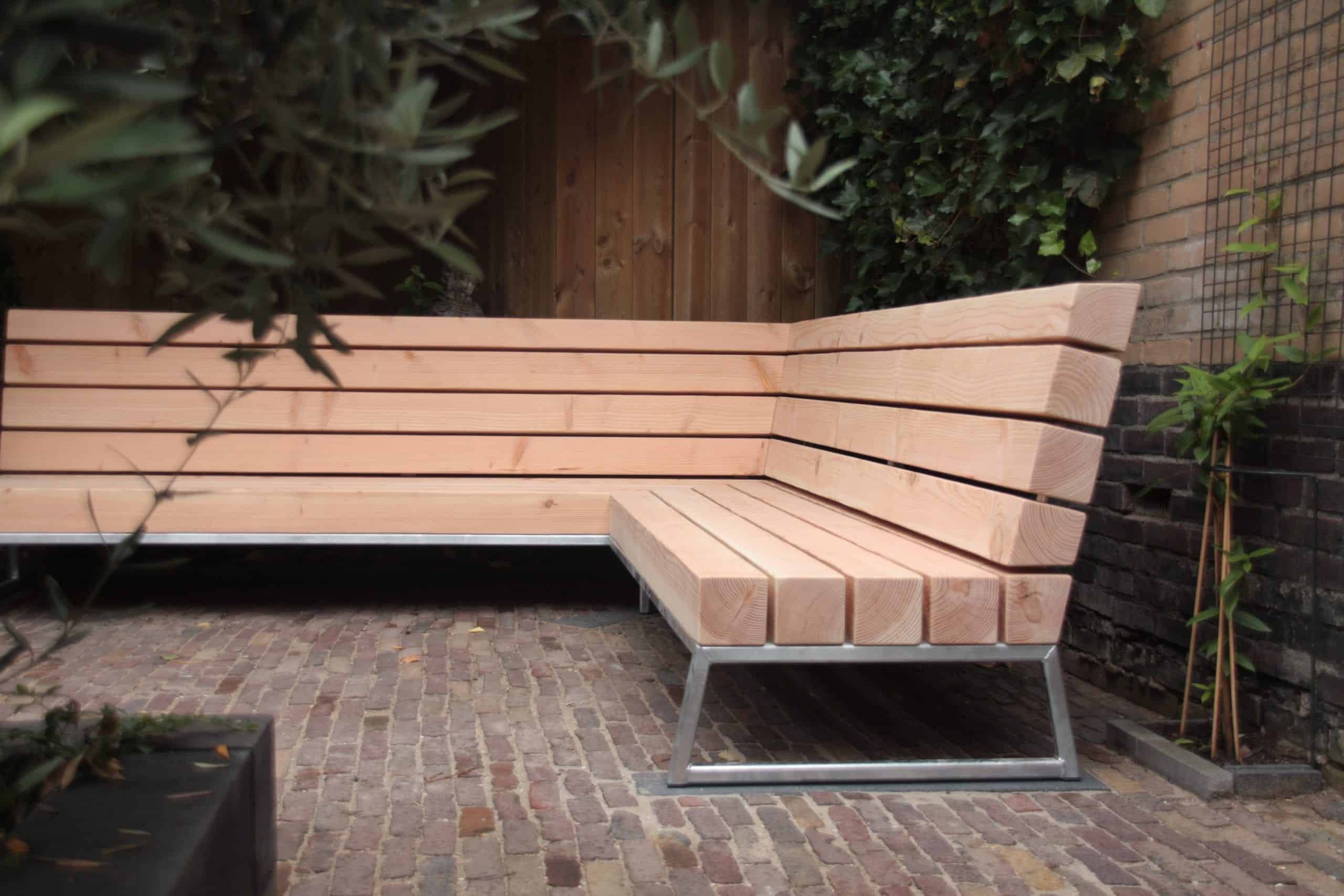 Wonderbaarlijk Robuuste loungebank voor in de tuin | Meubelmakerij | Houtkwadraat VR-56