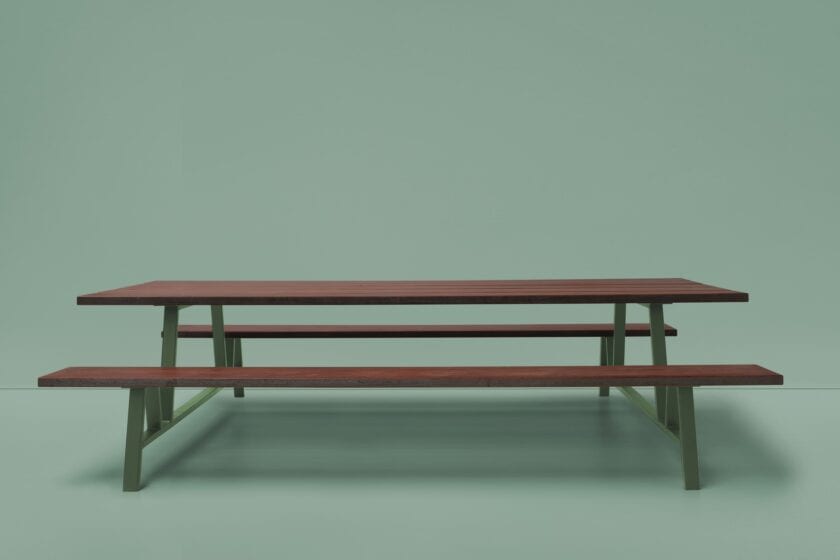 Robuuste tuintafel voor buiten